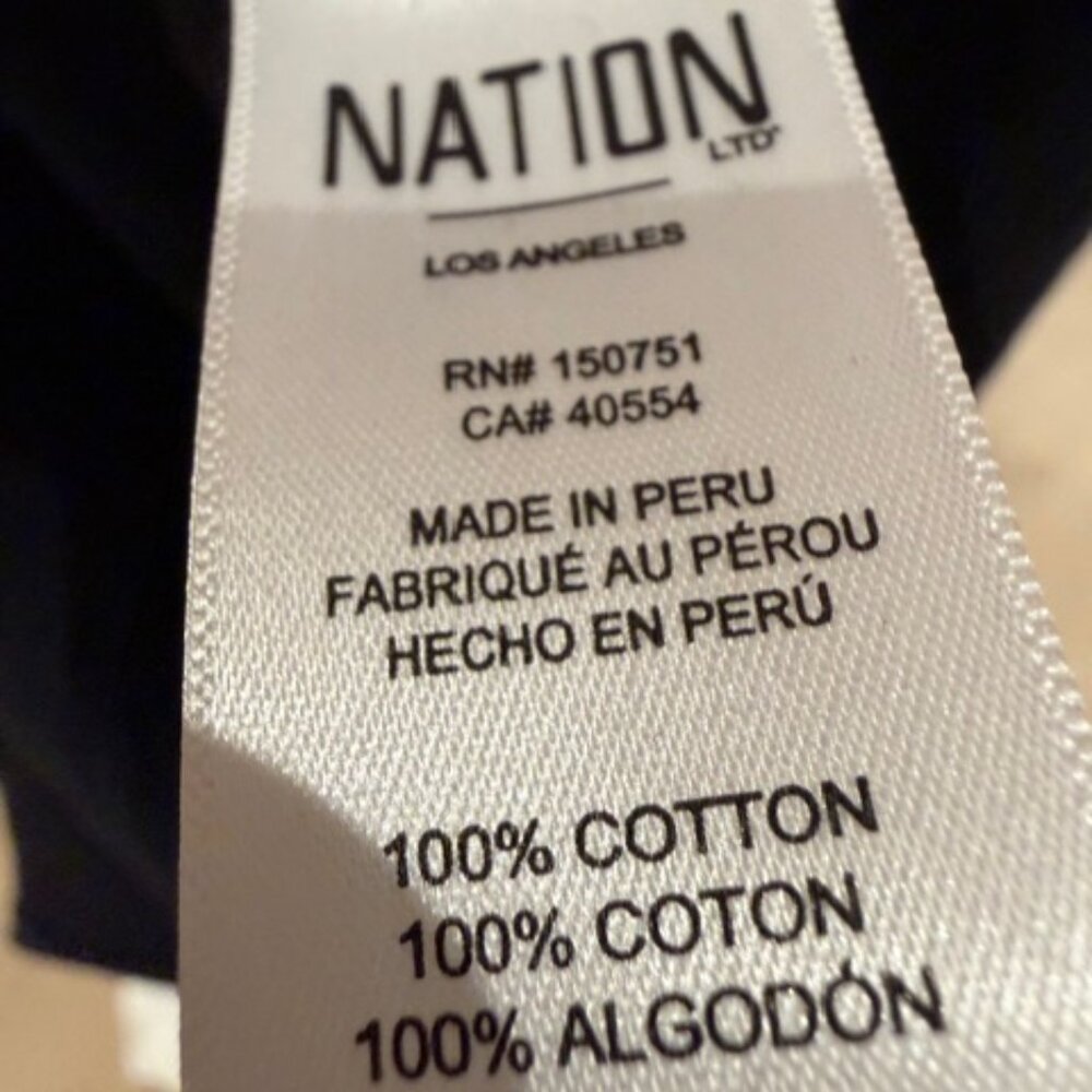 Nation "Noella" Ruffled one shoulder top - Picture 5 of 5